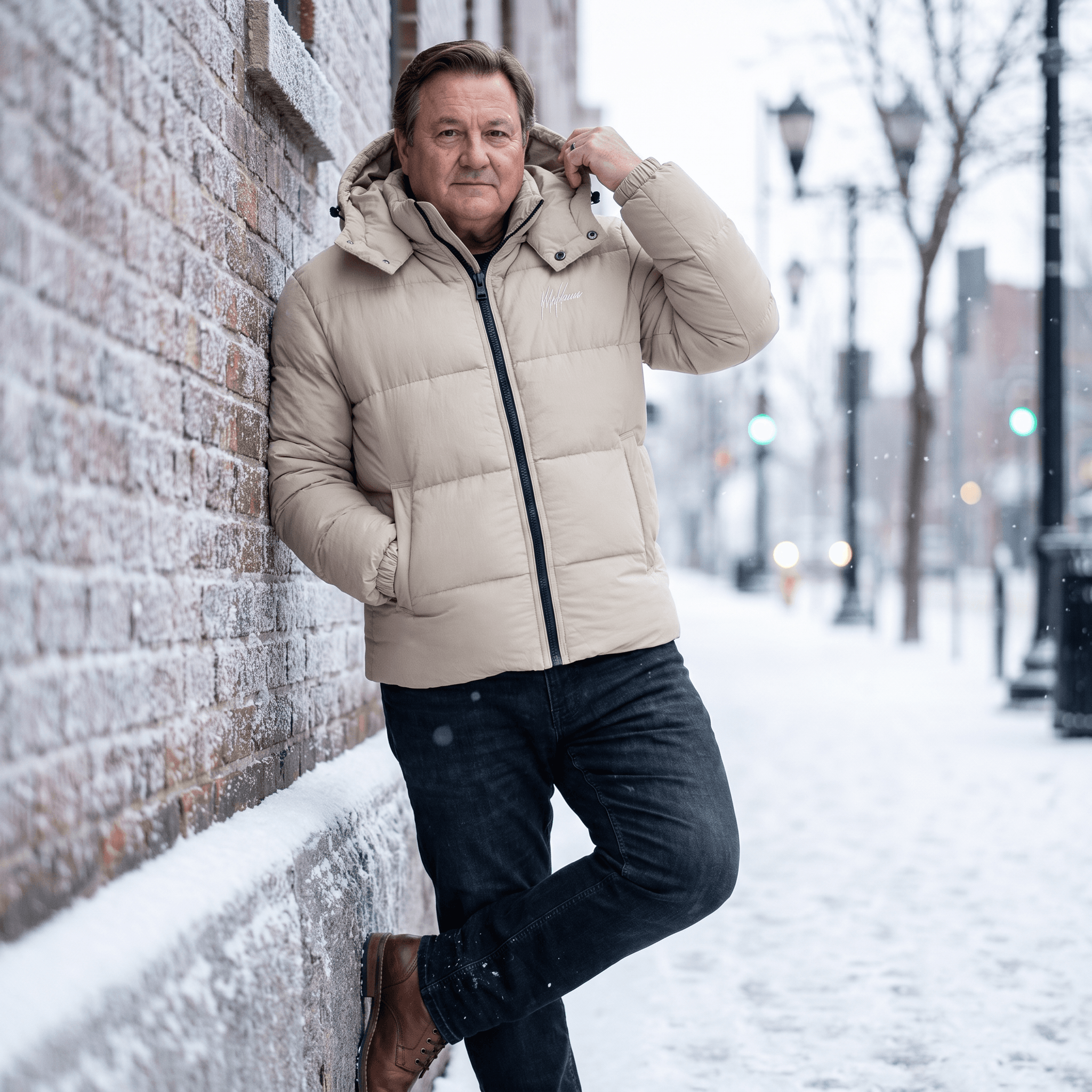 Voorbeeld productfoto op model